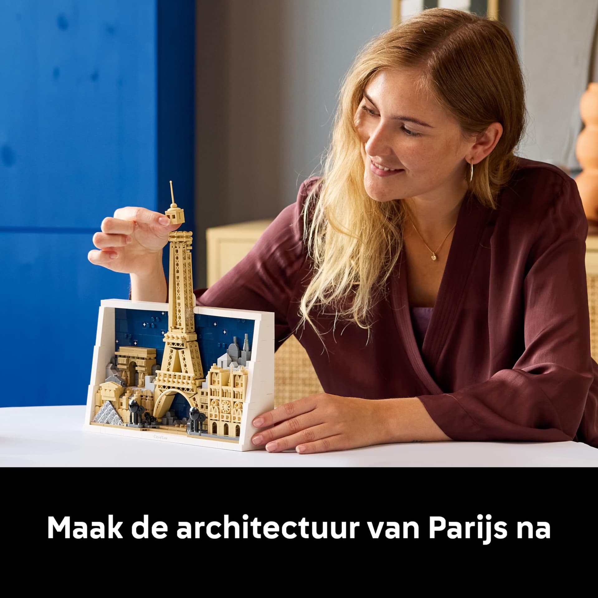 LEGO Architecture: Paris – City of Love – Miniature Building Kit for Adults, 3D Wall Decoration with Iconic Parisian Sights like the Eiffel Tower – Gift Idea – 21064 thumbnail 3