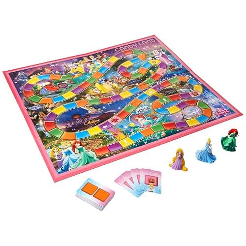 Hasbro Gaming Candy Land Disney Princess Edition Board Game, Preschool Games for 2 to 3 Players, Family Games for Kids Ages 3 and Up (Amazon Exclusive) thumbnail 5
