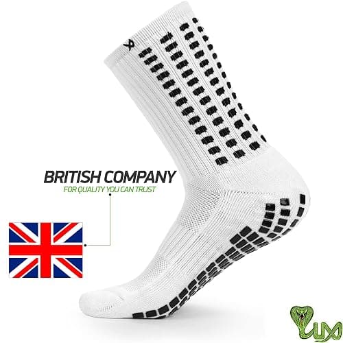 Lux Dual Grip Socks - Soccer Grip Socks for Men and Women. GripArray Performance & Comfort thumbnail 9