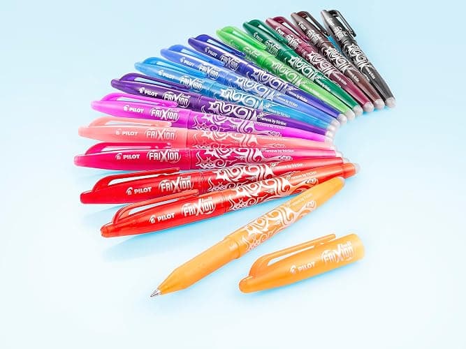 PILOT - FriXion Ball Clicker Erasable Pen Set - Medium 0.7mm Tip Rollerball - 1 x Green Pen, 3 x Green Refills thumbnail 7