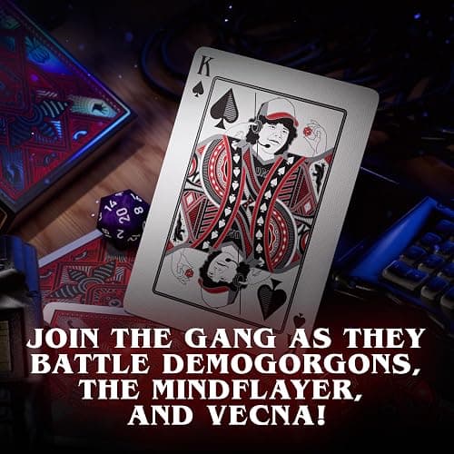 theory11 Stranger Things Premium Playing Cards, Poker Size Standard Index thumbnail 7