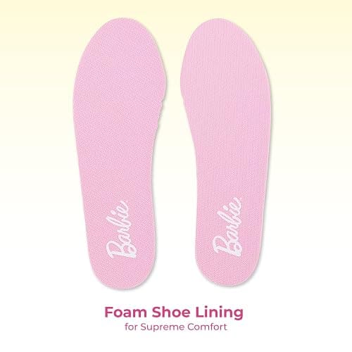 Barbie Roller Skates Foam Shoe Lining - Perfect For Active Fun and Adventures Pvc Girls' roller skate - BARBIE - 12-2 thumbnail 4