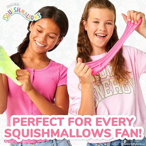 Squishmallows Ultimate Slime Mix'Ins, 10-Pack, Glitter & Cloud Slime, 8 Fun Add Ins, Pre-Made for Kids, Crunchy, Bulk, Great 6 Year Old Toys, Super Soft Sludge Toy thumbnail 5