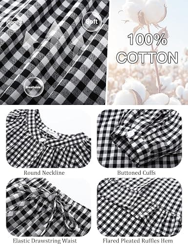 Gingham Pajama Set thumbnail 6
