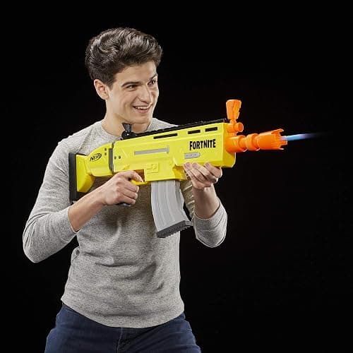 Fortnite AR-L Nerf Elite Dart Blaster - Motorized Toy Blaster, 20 Official Nerf Fortnite Elite Darts, Flip Up Sights - for Youth, Teens, Adults thumbnail 8