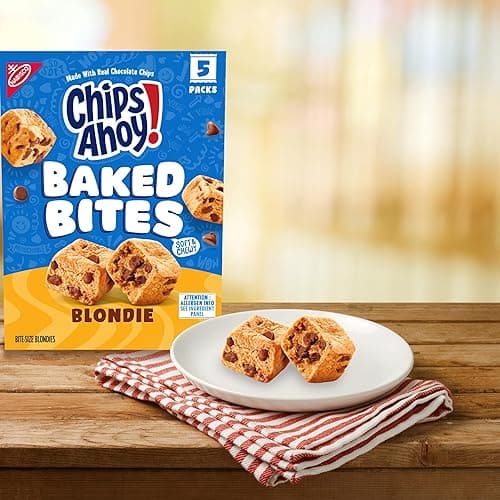 CHIPS AHOY! Baked Bites, Blondie, 5-1.5 oz Snack Packs (5 Bites per Pack) thumbnail 6