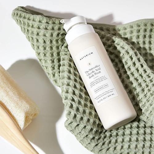 Naturium The Smoother Glycolic Acid Exfoliating Body Wash | With an AHA Blend of Glycolic & Lactic Acids, For Rough, Uneven Skin | 16.9 FL OZ / 500 ml thumbnail 5