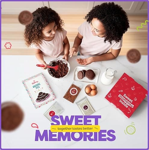 Baketivity Whoopie Pie Kids Baking Kit with Pre-Measured Ingredients | DIY Activity Kit Featuring Easy Recipe, Family Fun, and Delicious Homemade Treats Gift Idea for Boys and Girls Ages 4-12 thumbnail 6