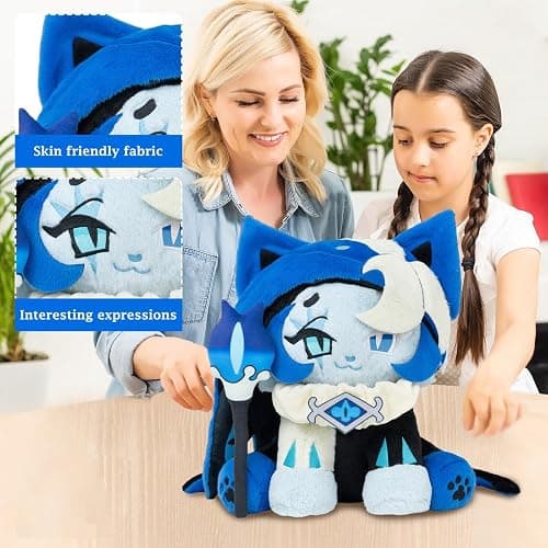 Amnii Cookie-Run Kingdom 9.8inch Ornaments Figurines Shadow Milk Cookie Pillow Doll Merchandise Hugable Car Room Decorations Stress Relief Doll thumbnail 4