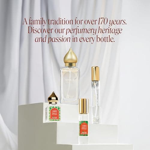 Nemat International Amber Perfume Oil Roll-On – Long Lasting Alcohol Free Amber Oil Perfume for Women and Men, Essential Oil Based Fragrance, Clean Vegan Body Oil Roll On, 10 ml / 0.33 fl Oz thumbnail 7