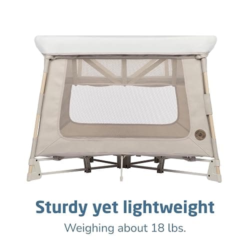 Maxi-Cosi Swift Baby Playard with Mat, Baby Playpen, Play Yard with Bassinet, Portable Playpen for Babies and Toddlers, Classic Oat thumbnail 7