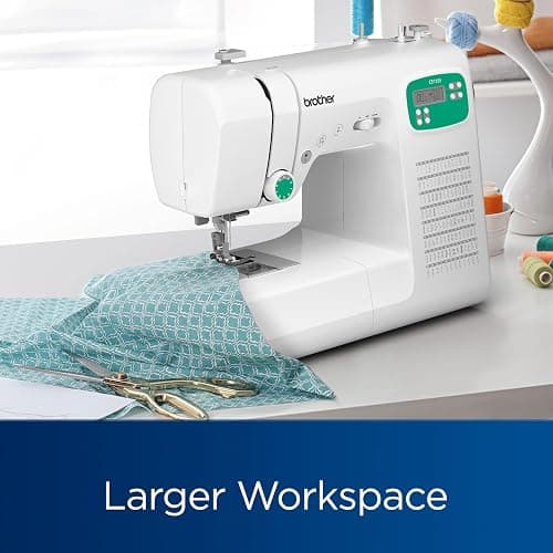 Brother CE1155 Computerized Sewing Machine, 110 Built-in Stitches, LCD Display, 7 Included Feet thumbnail 8
