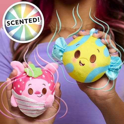 Disney Munchlings Single Serve Scented Collectible Plush 2-Pack, Easter Basket Fillers, Gifts, Presents, Kids Toys for Ages 0+ by Just Play thumbnail 3