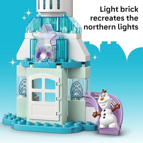 LEGO DUPLO Disney Anna and Elsa’s Frozen Castle Party - Toddler Toy for Girls and Boys 2+ - Building Blocks for Pretend Play and Sensory Development - Preschool Learning Gift for Kids - 10455 thumbnail 5