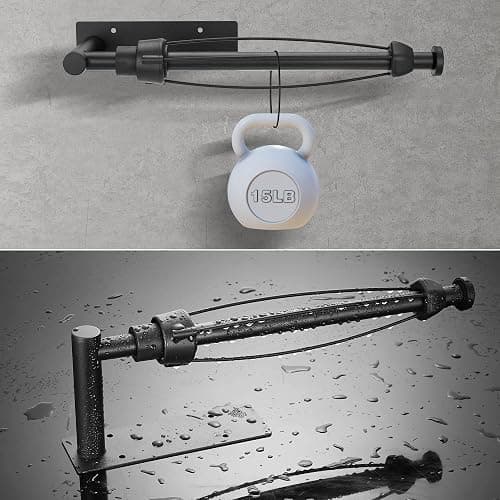 DEKAVA Paper Towel Holder Under Cabinet Wall Mount for Kitchen Paper Towel, Self-Adhesive Paper Towel Bar, Paper Towel Rack, SUS304 Stainless Steel 13 inch (Black R, 1) thumbnail 5