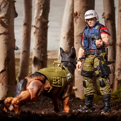 G.I. Joe Classified Series #157, Christopher Law Lavigne & Order, Collectible 6 Inch Action Figure & German Shepherd Dog Figure with 14 Accessories | G.I. Joe Classified 6 Inch Action Figure Deluxe - Christopher Law Lavigne & Order #157 thumbnail 5