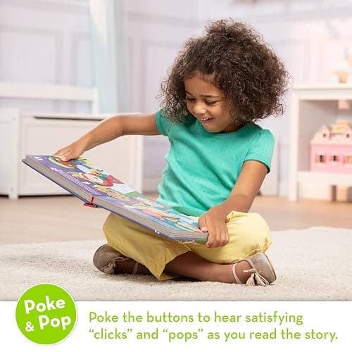 Melissa & Doug Children's Book - Poke-a-Dot:The Night Before Christmas (Board Book with Buttons to Pop) thumbnail 3