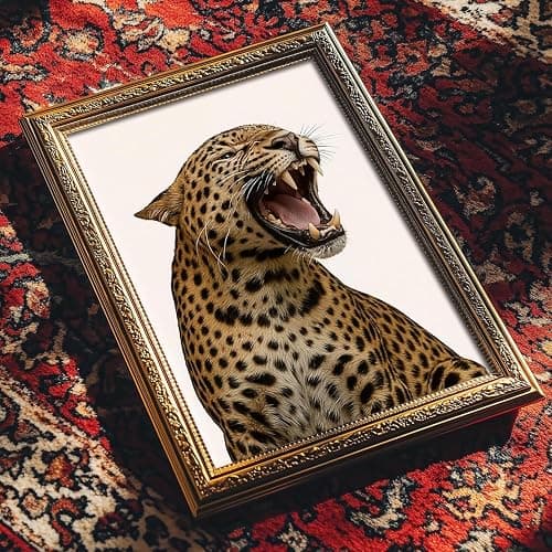 Mynotix Vintage Leopard Poster Set of 6, Trendy Cheetah Y2K Wall Art, Fashion Martini Wall Decor Preppy Girl Canvas Paintings Prints Artwork for Living Room Bedroom Dorm 8x10 inch Unframed thumbnail 7