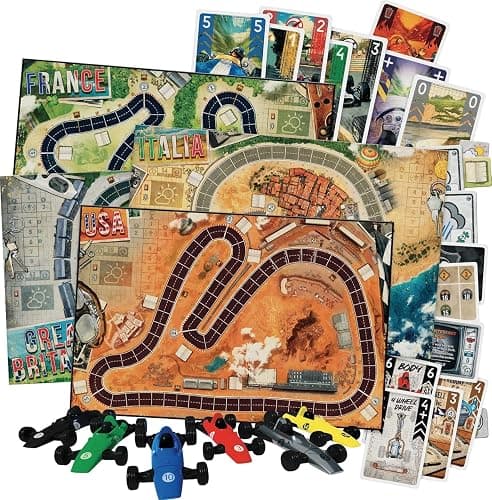 Heat (Version Française) - Un jeu d'Asmodee | 10+ ans et plus - 1 à 6 Players - 45 à 60 minutes de jeu - Jeu de société - Jeu de strategie/pour la famille thumbnail 6