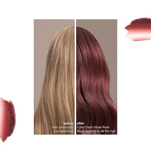 Wella Color Fresh Mask | Color-Depositing Hair Mask for Refreshed Salon Color | Vegan Formula with Avocado Oil for Smooth, Moisturized Results | All Hair Types | Zero Damage | Silicone Free | 5 Fl Oz thumbnail 6