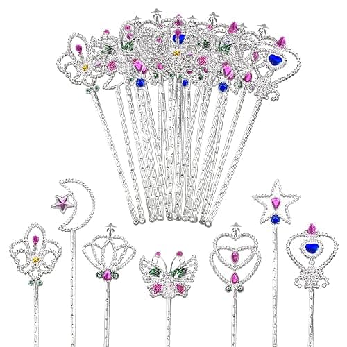PPXMEEUDC Fairy Magic Dress-Up Wand Set Princess Wand Girl Dress-Up Game Costume Cosplay - Image 1