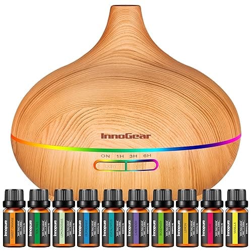 InnoGear Aromatherapy Diffuser & Essential Oils Set