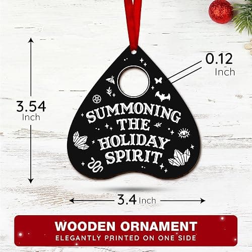 Summoning the holiday spirit ornament thumbnail 2