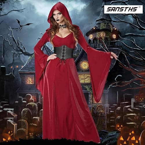 SANSTHS Wide Corset Belt for Women Lace-up Renaissance Corset Hight Waist Elastic Belt for Halloween Costume Parties thumbnail 3