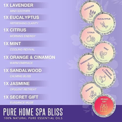 GOSSBY Shower Steamers Aromatherapy (8 Pcs) - Mothers Day Gift for Mom - Birthday, Stress Relief Gift for Women Wife Teen Girl - Basket Stuffers - Natural Essential Oils, Self Care Relaxation Home Spa thumbnail 4