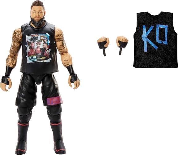 Mattel WWE Elite Action Figure & Accessories, Series #116 6-inch Collectible Kevin Owens with 25 Articulation Points & Swappable Hands - Image 1