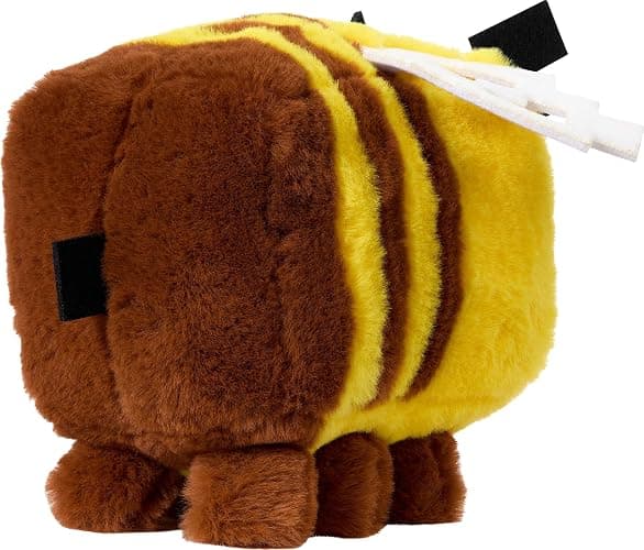 Mattel Minecraft Plush Toy, Bee Soft Doll Inspired by a Minecraft Movie Character, 8-inch Collectible thumbnail 5