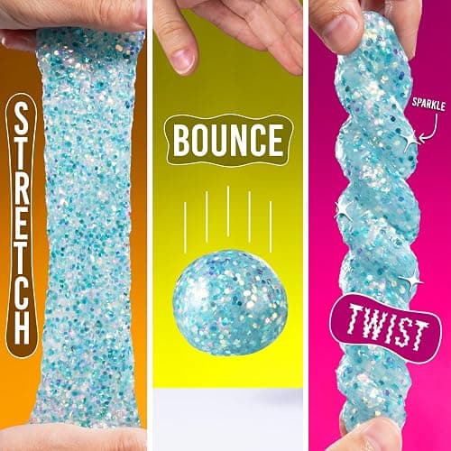 Crazy Aaron's Thinking Putty® - Dolphin Dance - See-Through Sensory Putty for Kids and Grown ups in a 4" Tin - Creative and Endless Fun, Stress Relief Therapy Toys, Never Dries Out - Made in USA thumbnail 3