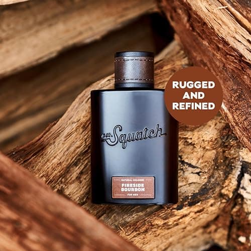 Dr. Squatch Natural Cologne for Men - Scent-Lock Technology and Sustainably-Sourced Ingredients - Fireside Bourbon Cologne (1.7 fl oz) thumbnail 3