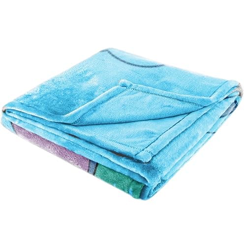 Jay Franco Kids Plush Throw Blanket – Soft & Cozy Fleece Throw for Bedroom & Couch Décor, Official Licensed Product, Blue - Stitch, 60x90 - Large Blanket thumbnail 5