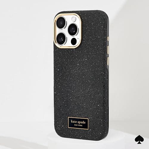 kate spade new york iPhone 16 Pro Max Case - Compatible with MagSafe - Designer Phone Case - Crystal Pave Nightfall thumbnail 7