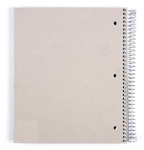 Mintra Office Durable Spiral Notebooks, 5 Subject (Arctic Ice, College Ruled 1pk) thumbnail 4