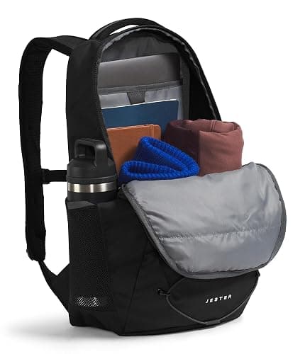 The North Face Jester Everyday Laptop Backpack, TNF Black-NPF, One Size | Commuter Daypack, Water Repellent, Laptop Sleeve thumbnail 6