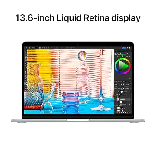 Apple 2022 MacBook Air with Apple M2 Chip (13-inch, 8GB RAM, 256GB SSD Storage) (QWERTY English) Silver (Renewed Premium) thumbnail 4