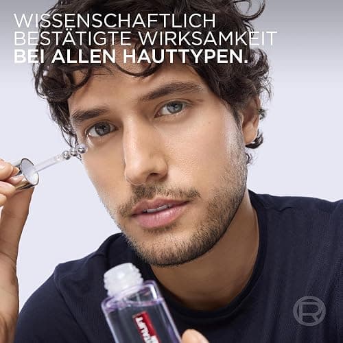 L'Oréal Paris Augenserum für Frauen: sorgt für eine aufgepolsterte Augenpartie und weniger dunkle Augenringemit 2,5% [Hyaluronsäure+Koffein], Revitalift Filler, 1x 20ml thumbnail 5