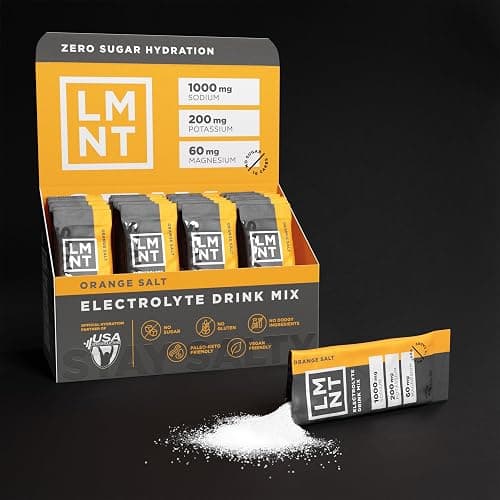 LMNT Zero Sugar Electrolytes - Orange Salt | Drink Mix | 30-Count thumbnail 4