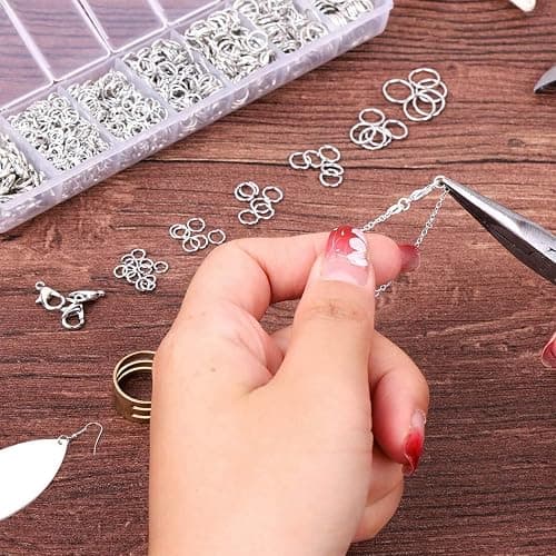 Needle Nose Pliers 4.5 Inch Jewelry Pliers Super Precision Jewelry Making Tools Comfort Grip Handle Craft Pliers for Jewelry Repair Wire Bending Gripping thumbnail 2