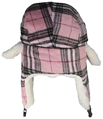 Best Winter Hats Big Kids Quality Tartan Plaid Russian/Trapper Hat W/Faux Fur (One Size) thumbnail 3