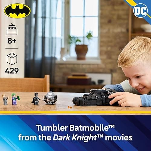 LEGO DC Batman Tumbler vs. Two-Face & The Joker Toy Building Set - Superhero Batmobile Toy from The Dark Knight for Kids, Boys and Girls, Ages 8+ - Gift Idea for Birthday and Batman Fans - 76303 thumbnail 2