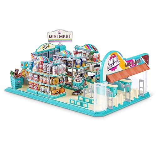 Mini Brands Retro Grocery Mini Mart Series 1, Collectable Miniatures for Boys, Girls and Collectors, Red, White, Blue thumbnail 6