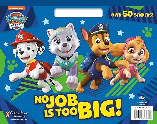No Job is Too Big! (Paw Patrol) (Big Coloring Book) - Image 1
