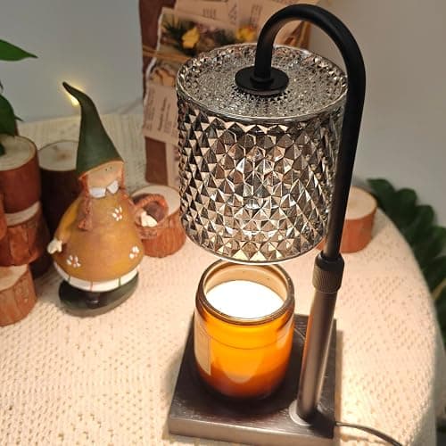 YAYIT Candle Warmer Lamp with Timer Dimmer Adjustable Height, Lamp Candle Warmer for Jar Candles, Home Decor, for Women Birthday thumbnail 2