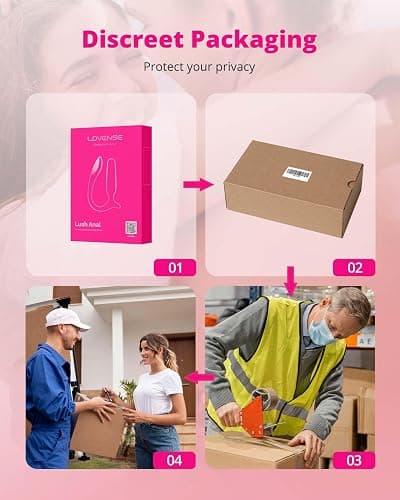 LOVENSE Lush Anal Vibrating Butt Plug Sex Toys, App Controlled Vibrator with LED Light, Small Anal Plug Adult Sex Toys & Games for Men Women Couples, Beginners-Friendly, Waterproof, Rose thumbnail 8