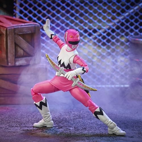 Power Rangers Lightning Collection Lost Galaxy Pink Ranger 6-Inch Premium Collectible Action Figure Toy with Accessories, Kids Ages 4 and Up thumbnail 6
