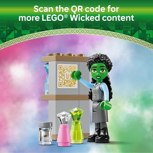 LEGO Wicked Glinda, Elphaba & Nessarose at Shiz University Building Toys - Gifts for Birthdays - Wicked Toys for Kids, Girls & Boys, Age 7+ - 75681 thumbnail 6