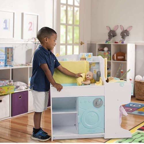 Melissa & Doug Mine to Love Baby Care Activity Center for Dolls - Kitchen, Nursery, Bathing-Changing thumbnail 2